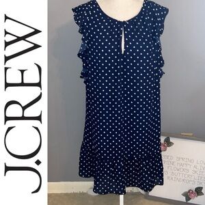 J. Crew Flutter-sleeve Dress